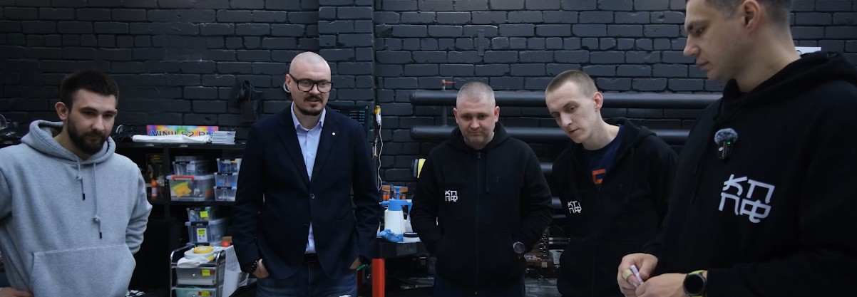 команда тестирующая пленку